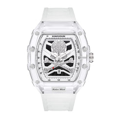 Hollow Quartz Watch Wine Barrel Men's Accessories