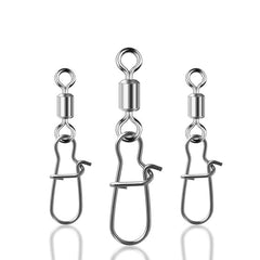 95pcs Fishing Tool Set Stainless Swivels Snap Hooks Lure Connectors