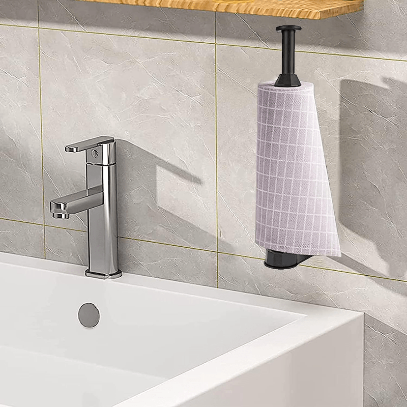 Under Cabinet Paper Towel Holder Wall Mount with Damping