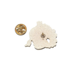 Pink Love Moon English Letter Series Brooch Enamel Badge Collar Pin