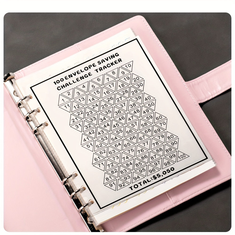 100 Envelopes Money Saving Challenge Budget Binder Budget Planner Book