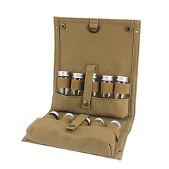 Seasoning Bottle Set with Canvas Bag
