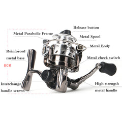 High Performance Fishing Reel 6KG Drag 4 3 1 Gear Ratio Saltwater Freshwater