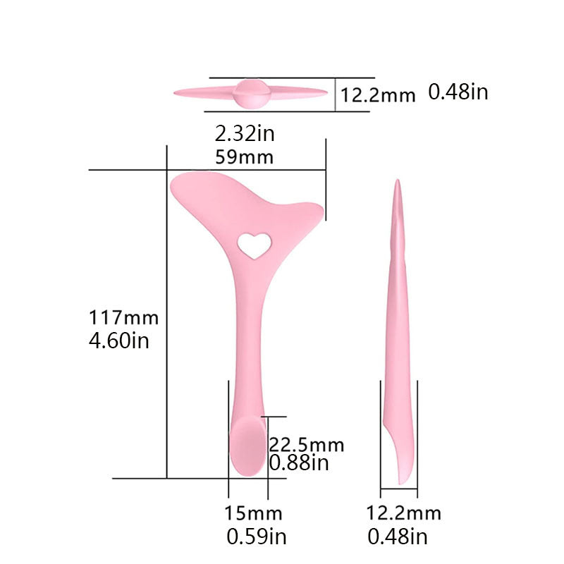 Silicone Eyeliner Stencils Wing Tips Mascara Drawing Lipstick Aid