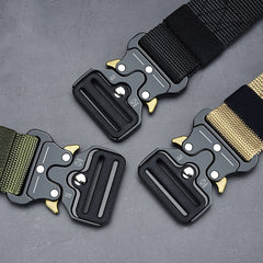 Durable Tactical Belt for Outdoor Activities - Mountaineering, Hiking, Camping