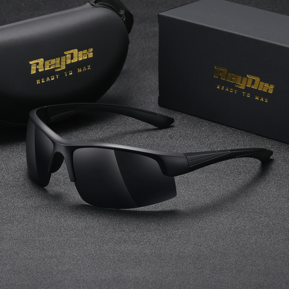 ReyDix Unisex Polarized Sports Sunglasses for Men