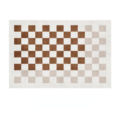 Nordic Geometric Checkerboard Living Room Carpet Non Slip Washable