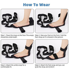 Elastic Resistance Band Yoga Aid Ankle Stretching Belt Fitness Equipment
