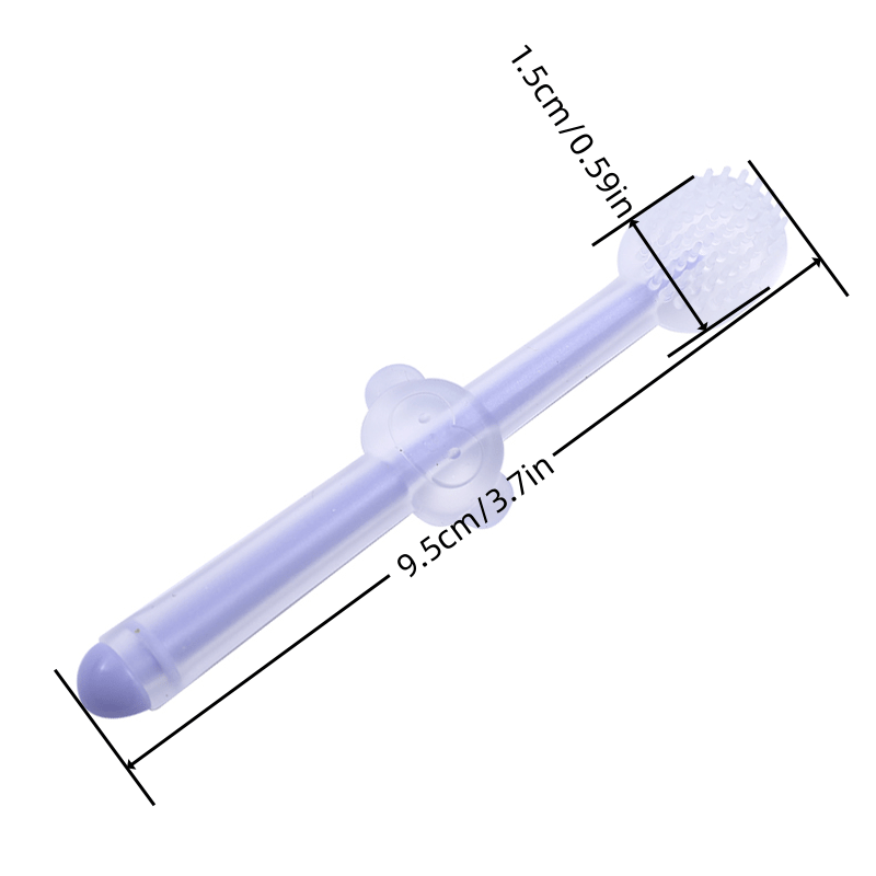 Silicone Small Dog Toothbrush Set Soft Bristles for Oral Health