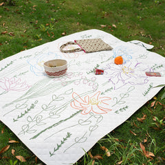 Large Picnic Mat Moisture proof Fabric Floor Mat Outdoor Camping