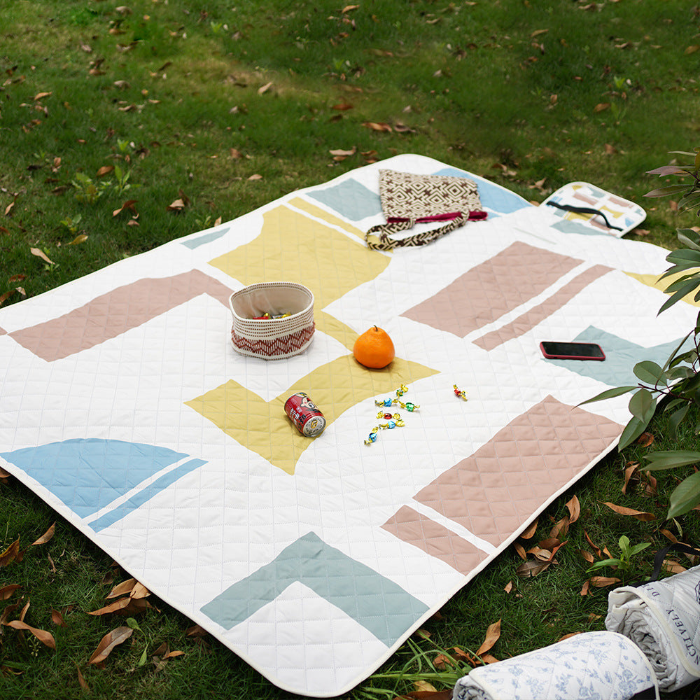 Large Picnic Mat Moisture proof Fabric Floor Mat Outdoor Camping