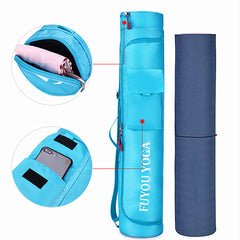 Waterproof Yoga Mat Bag with Pockets