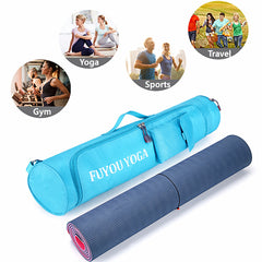 Waterproof Yoga Mat Bag with Pockets