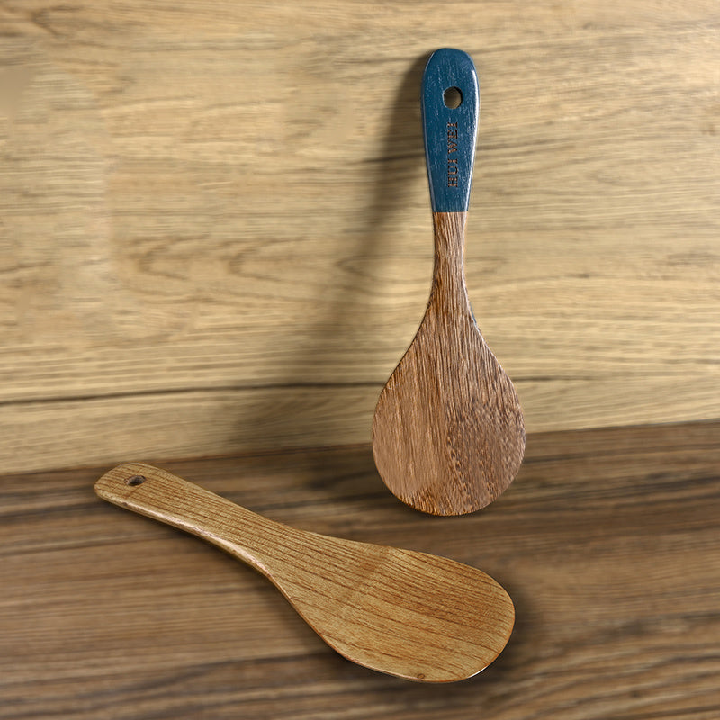 5pcs Non Stick Wooden Kitchen Utensil Set Safe and Durable Kitchen Tools