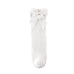 Baby Girls Bow Over The Knee Socks
