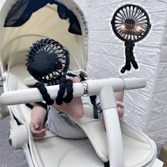 USB Rechargeable Mini Handheld Stroller Fan