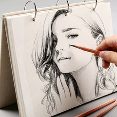 16K Sketchbook 160g Linen Cover Art Notepad Drawing Book