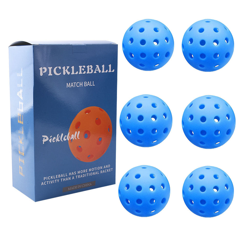 6pcs 40 Hole Pickleball Balls for Competition