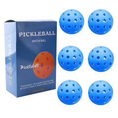 6pcs 40 Hole Pickleball Balls for Competition