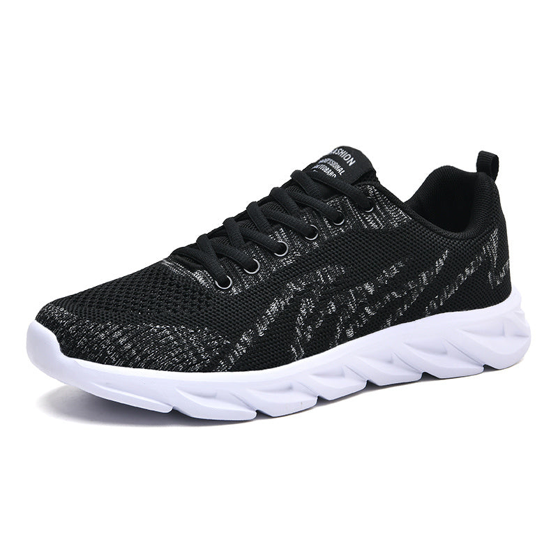 Men's Lace up Athletic Sneakers Wear-resistant Breathable Shoes