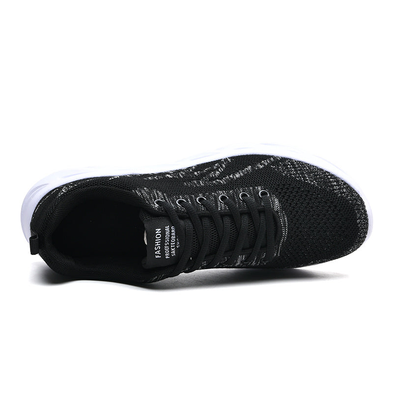Men's Lace up Athletic Sneakers Wear-resistant Breathable Shoes