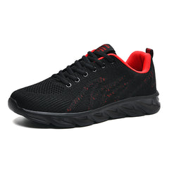 Men's Lace up Athletic Sneakers Wear-resistant Breathable Shoes