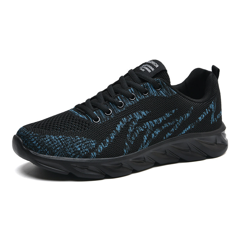 Men's Lace up Athletic Sneakers Wear-resistant Breathable Shoes