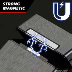 Waterproof Magnetic Cigarette Box with 20 Capacity