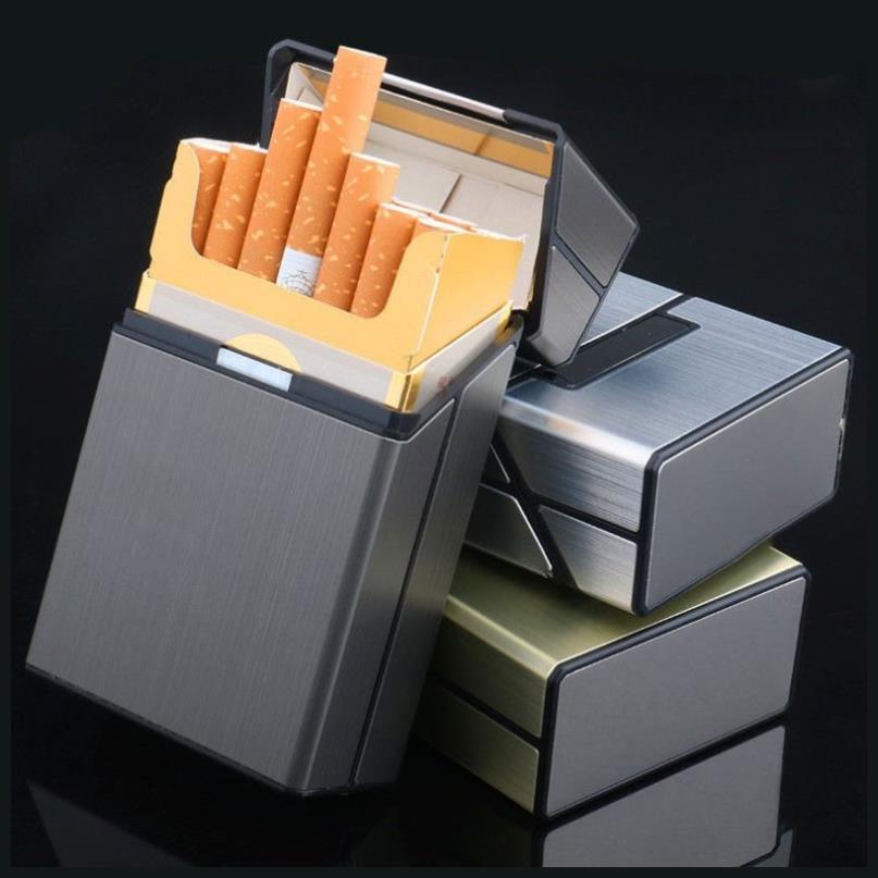 Waterproof Magnetic Cigarette Box with 20 Capacity