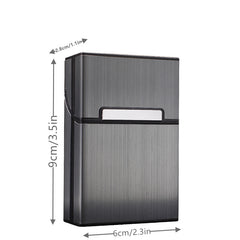 Waterproof Magnetic Cigarette Box with 20 Capacity