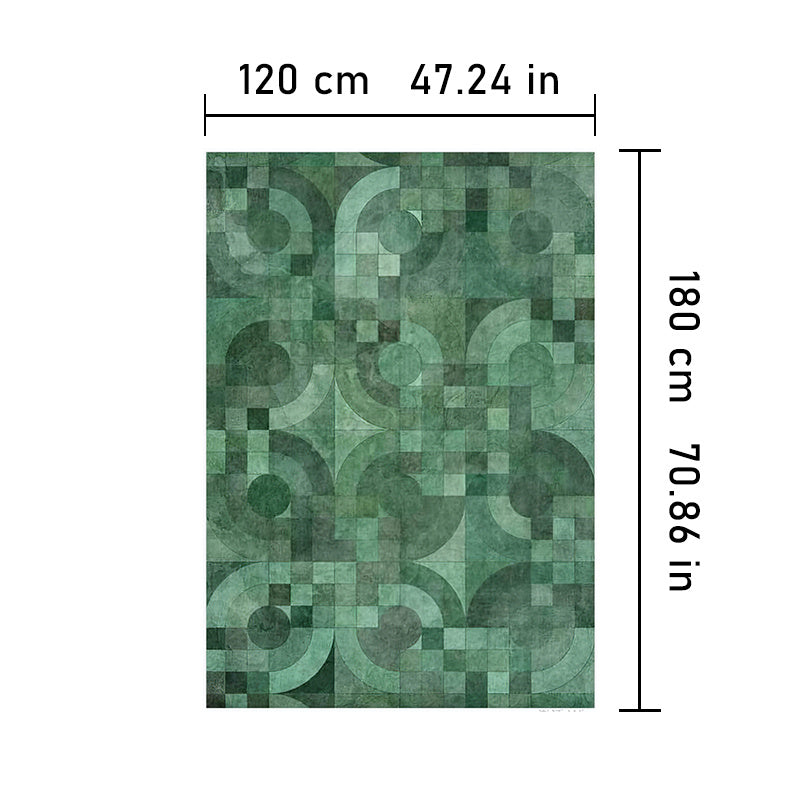 Modern Crystal Velvet Large Area Rug Non-slip Soft Polyester