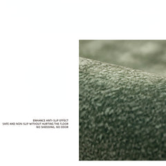 Modern Crystal Velvet Large Area Rug Non-slip Soft Polyester