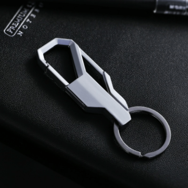 Business Car Keychain Double Headed Key Ring Men