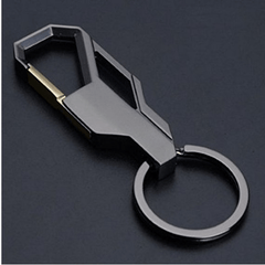 Business Car Keychain Double Headed Key Ring Men