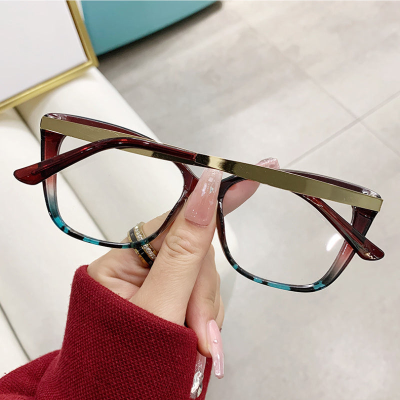 Retro Tortoiseshell Anti Eyestrain Computer Glasses
