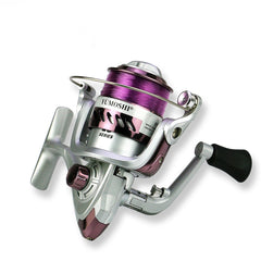 Plastic Head Fishing Wheel Reel with Line for Fishing