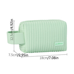 Small Makeup Bag Portable Cosmetic Bag Travel Make Up Pouch Waterproof Toiletry
