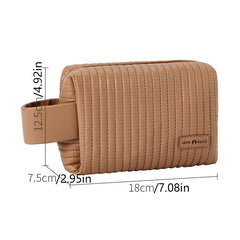 Small Makeup Bag Portable Cosmetic Bag Travel Make Up Pouch Waterproof Toiletry