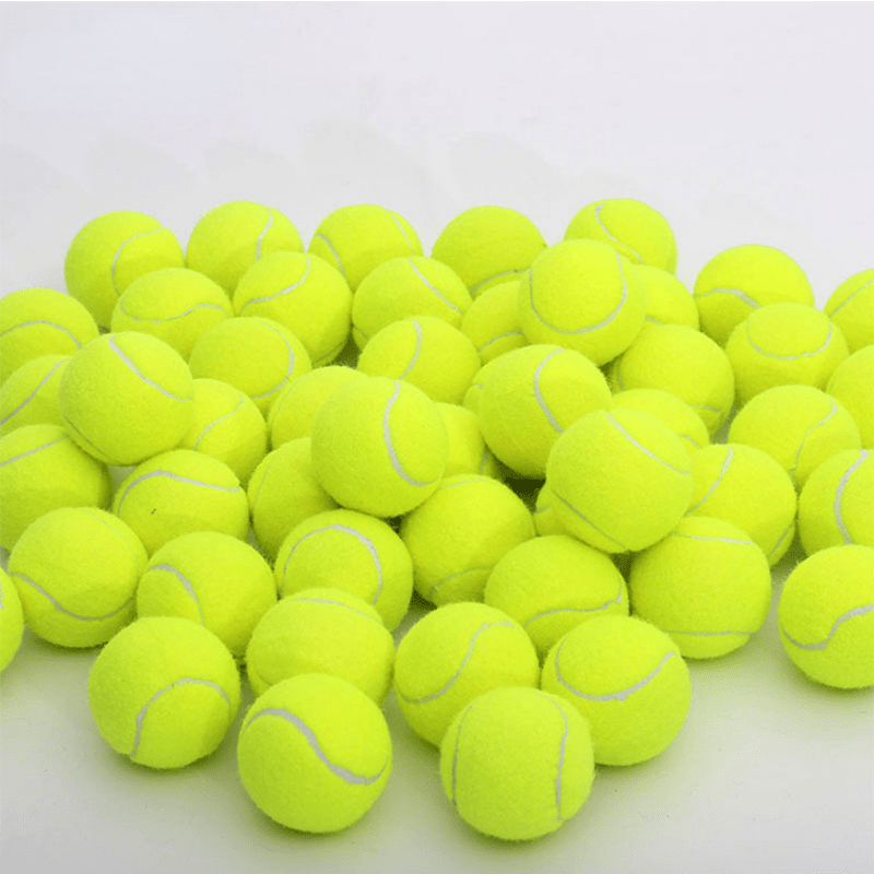 10pcs High Resilience Tennis Balls for Intense Training