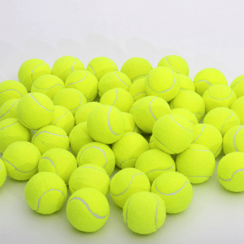 10pcs High Resilience Tennis Balls for Intense Training