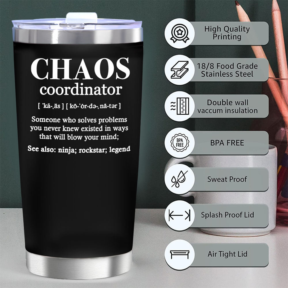 Funny Coworker For Women Stainless Steel Tumbler