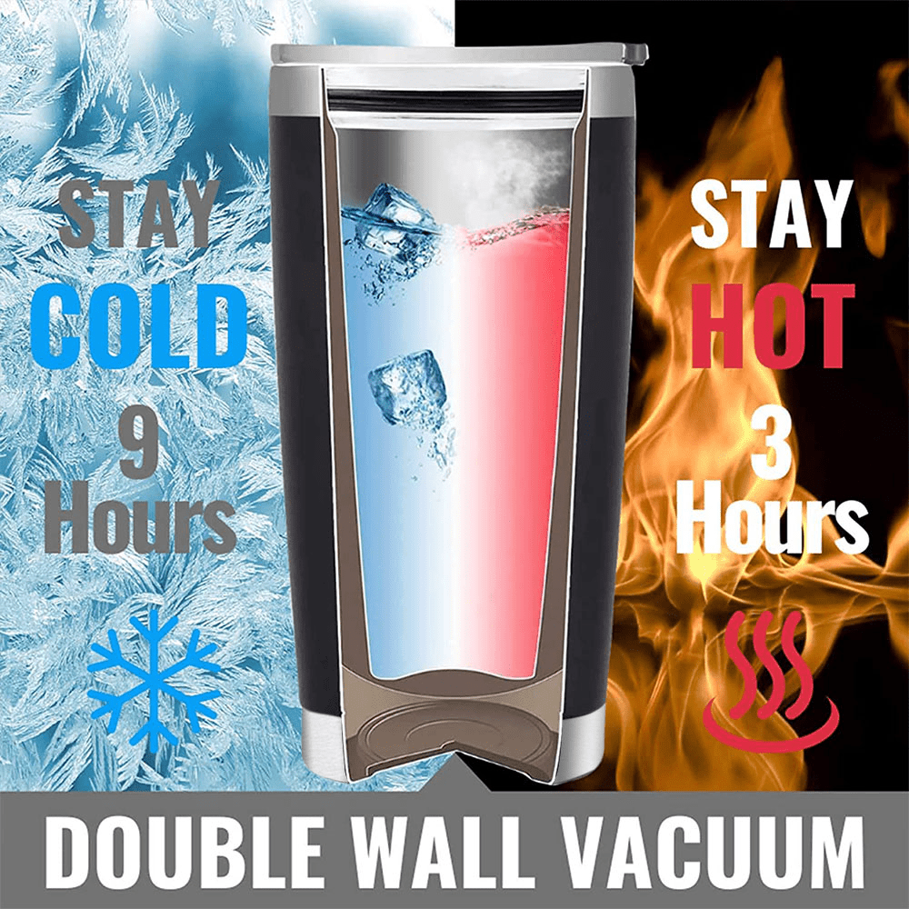 Stainless Steel Insulated Travel Tumbler for Men