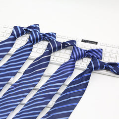 Striped Tie Men's Formal Wear Business Groom Wedding