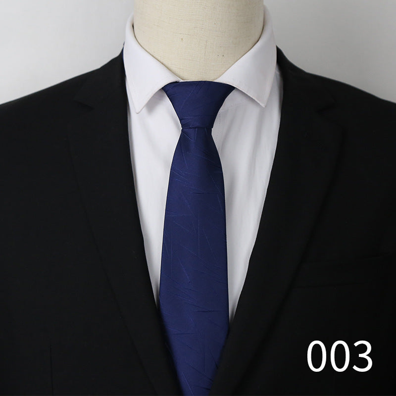 Striped Tie Men's Formal Wear Business Groom Wedding