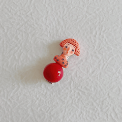 5pcs Cartoon Clown Hair Clips Girls Party Hair Accessories
