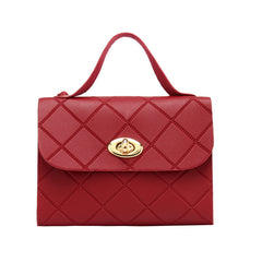 Casual Rhombus Small Square Crossbody Bag for Girls