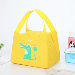 Kids Cartoon Animal Tote Bag - Waterproof Insulation Lunch Bag