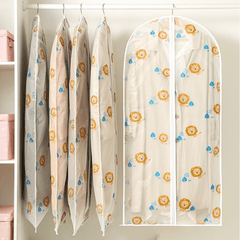 Clear Hanging Garment Bag Lightweight Dust-Proof Clothes Cover Full Zipper