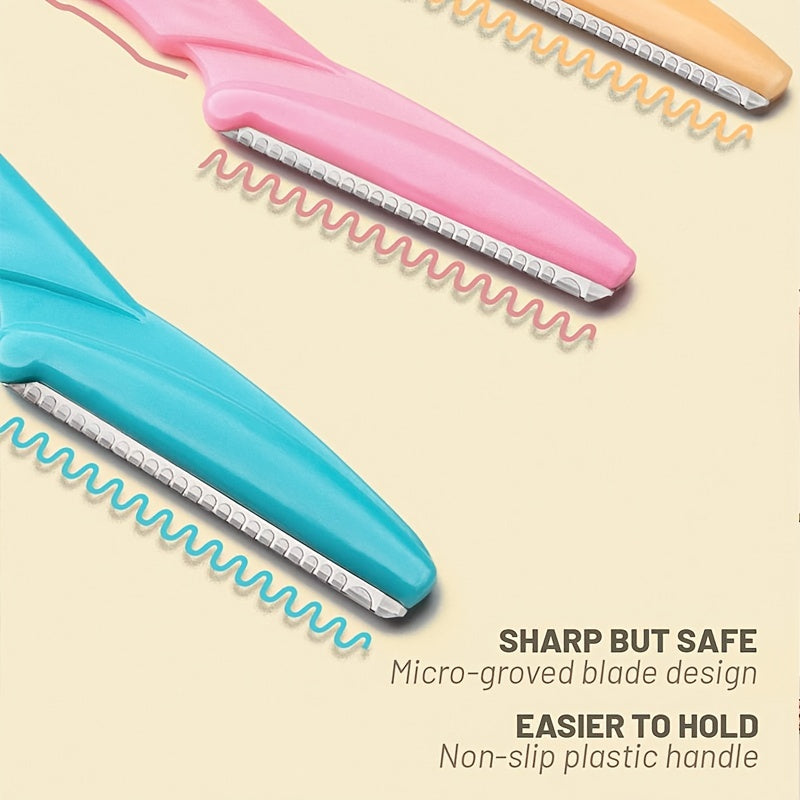 3Pcs Eyebrow Razor Exfoliating Tool Razors For Women Face Facial