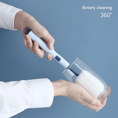 Removable Sponge Brush Baby Cup Bottle Cleaning Brush